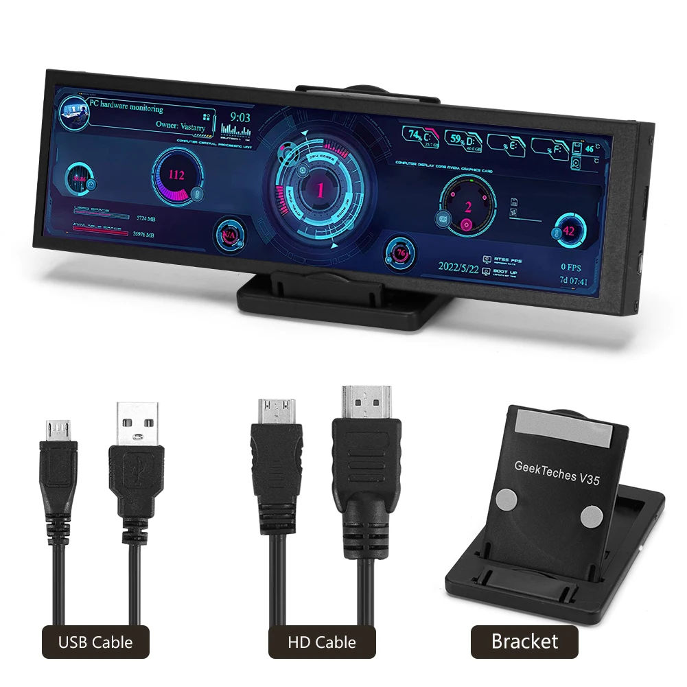 8,8 дюймовый вторичный экран HDMI-совместимый USB-порт 480X1920 ПК телефон с кронштейном ЦП GPU SSD информация для AIDA64
8,8 дюймовый вторичный экран HDMI-совместимый USB-порт 480X1920 ПК телефон с кронштейном ЦП GPU SSD информация для AIDA64
