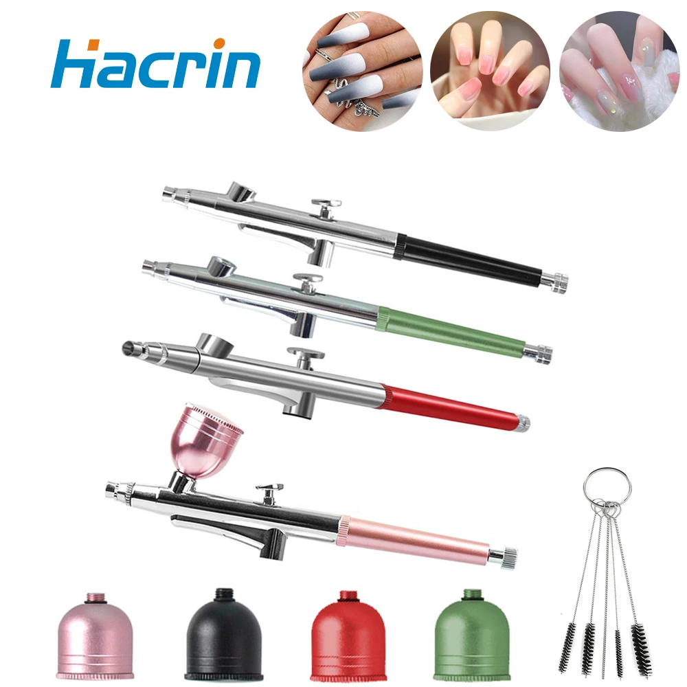 K5 Airbrush Spray Gun for Nails Air Brush With Cups Cleaning Kit Replacement Tool for Nail Art Manicure Painting Cake Crafts 
K5 Airbrush Spray Gun for Nails Air Brush With Cups Cleaning Kit Replacement Tool for Nail Art Manicure Painting Cake Crafts