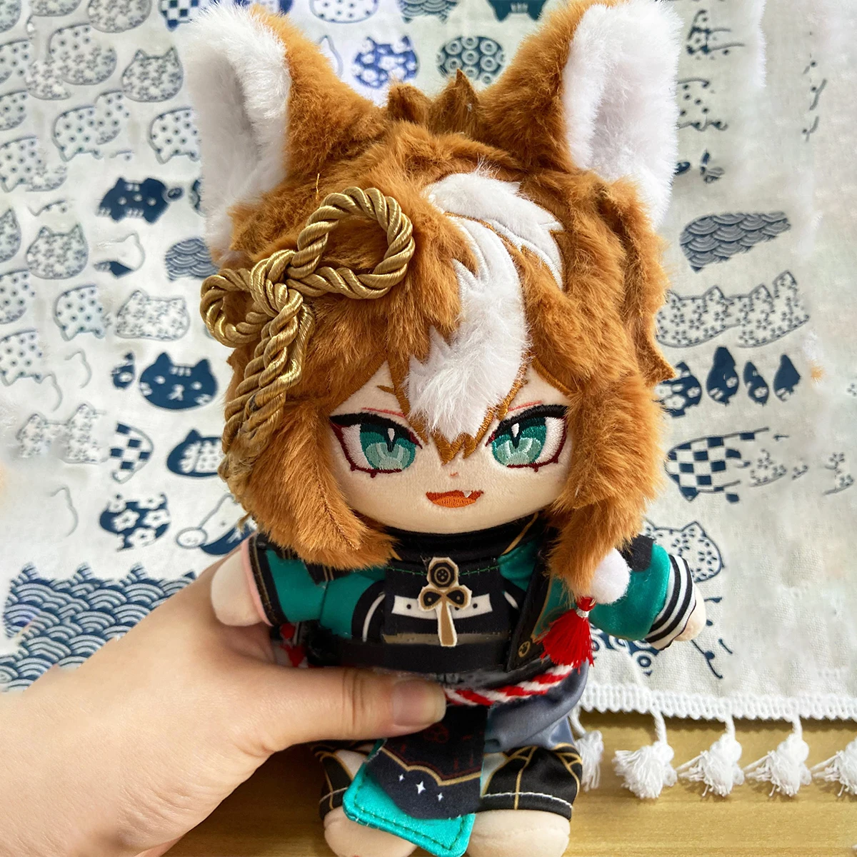 20cm Anime Game Genshin Impact Gorou Monster Beast Ears Tail Plush Doll Dress Up Toy Stuffed Body Soft Cute Cosplay Gift
20cm Anime Game Genshin Impact Gorou Monster Beast Ears Tail Plush Doll Dress Up Toy Stuffed Body Soft Cute Cosplay Gift