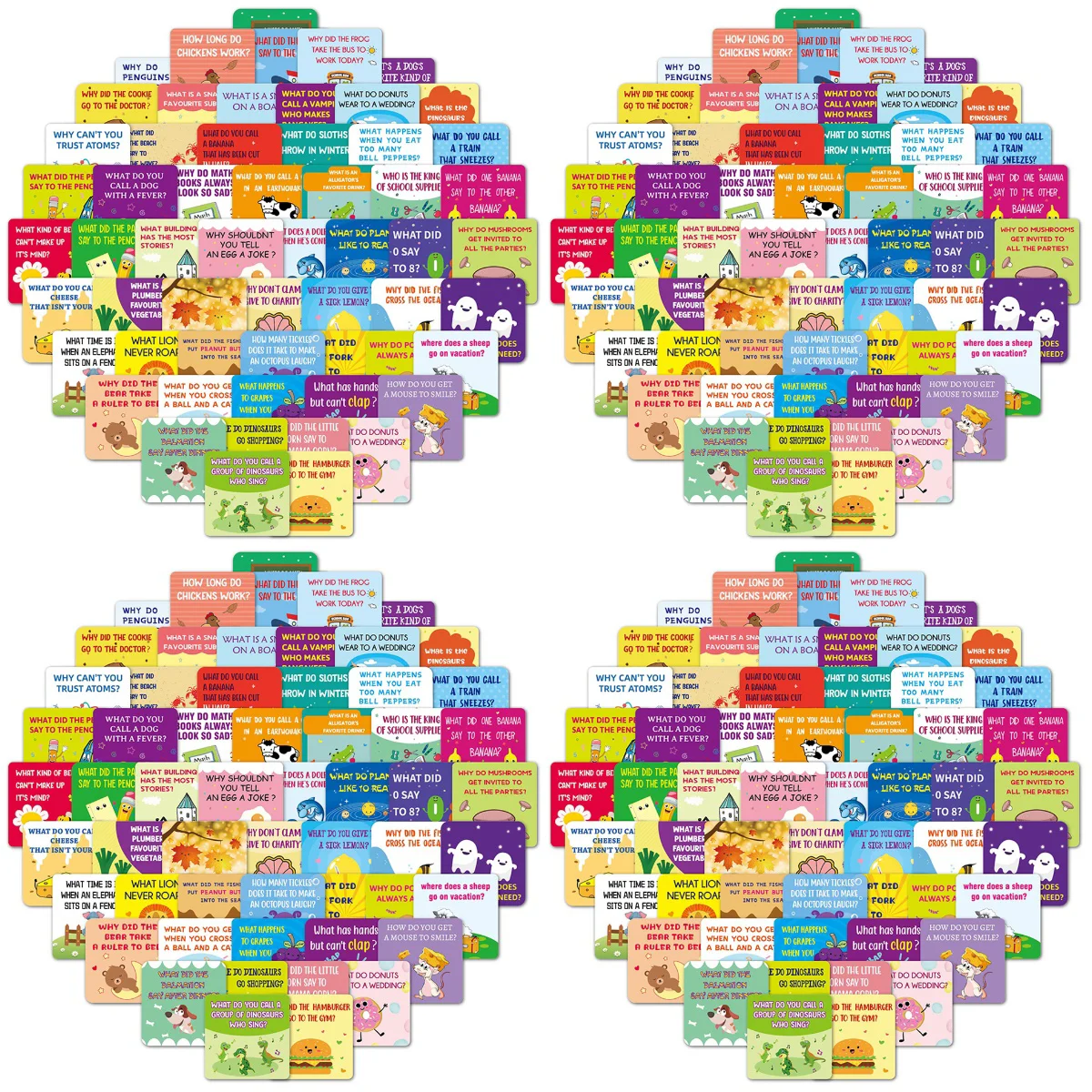 240 pcs Lunchbox Notes Children Joke Cards Cartoon Lunch Box Cards Kids Party Favors
240 pcs Lunchbox Notes Children Joke Cards Cartoon Lunch Box Cards Kids Party Favors