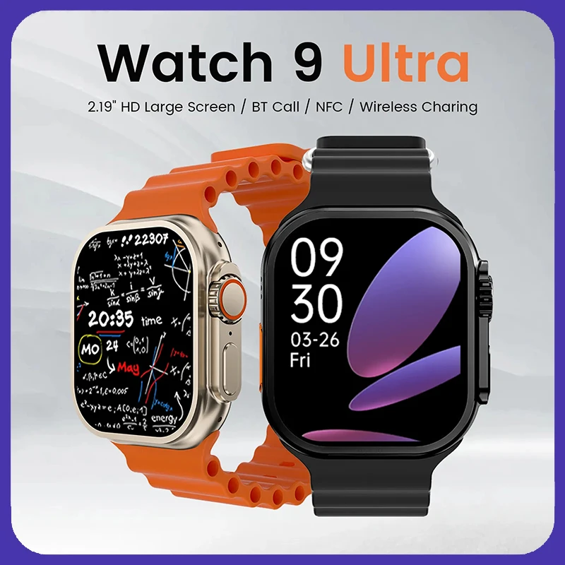 Original Watch 9 Ultra Smart Watch 49mm 2023 NFC Men Women GPS Track Bluetooth Call BT Music Games Wireless Charging Smartwatch
Original Watch 9 Ultra Smart Watch 49mm 2023 NFC Men Women GPS Track Bluetooth Call BT Music Games Wireless Charging Smartwatch