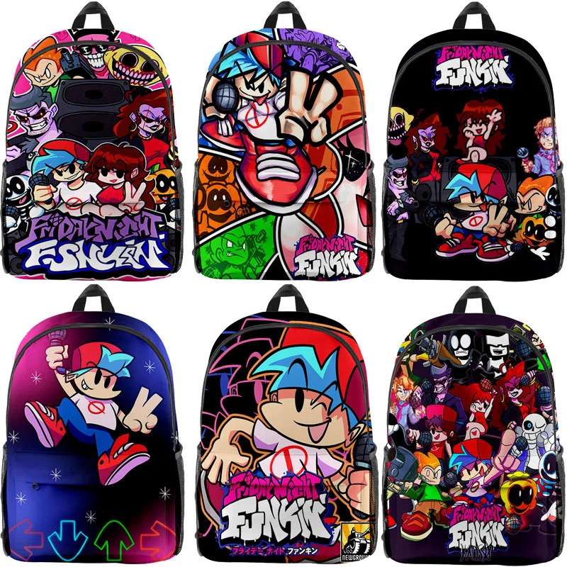 3D Fnf Game Friday Night Funkin Backpack Students School Bag Mochila Children Cartoon Bagpack Boys Girls Bookbag Travel Ruckk
3D Fnf Game Friday Night Funkin Backpack Students School Bag Mochila Children Cartoon Bagpack Boys Girls Bookbag Travel Ruckk