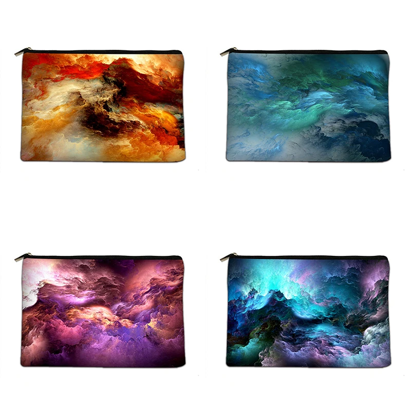 Abstract Cloud Cosmetic Bag Canvas Toiletry Organizer Bridesmaid Gift Travel Portable Tote
Abstract Cloud Cosmetic Bag Canvas Toiletry Organizer Bridesmaid Gift Travel Portable Tote