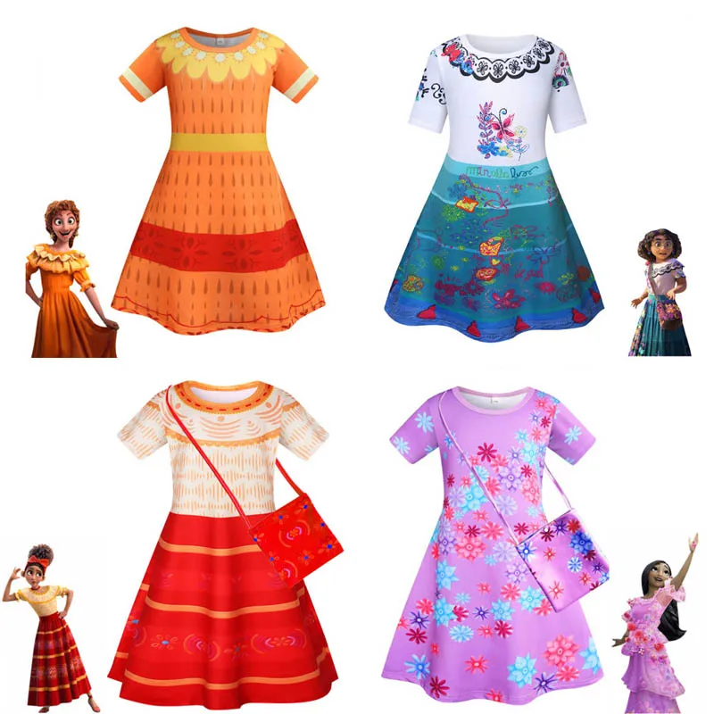 Mirabel Isabela Dolores Pepa Luisa Cosplay Dress Kids Dresses Girls Christmas Costumes Summer Costumes Wedding Party Prom Skirt 
Mirabel Isabela Dolores Pepa Luisa Cosplay Dress Kids Dresses Girls Christmas Costumes Summer Costumes Wedding Party Prom Skirt