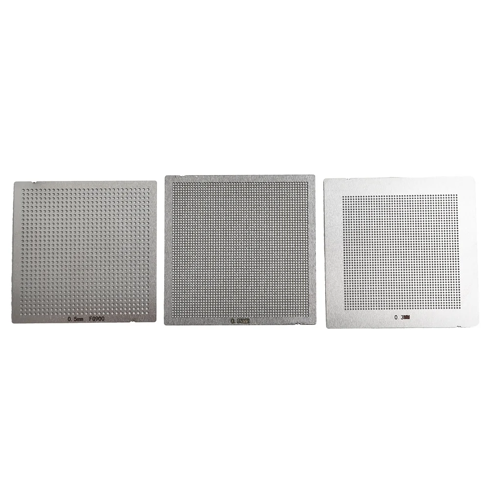 Set BGA Reballing Rework Net Universal Directly Heat Parts Kit Replaces Reball Rework Steel Silver Replacement
Set BGA Reballing Rework Net Universal Directly Heat Parts Kit Replaces Reball Rework Steel Silver Replacement