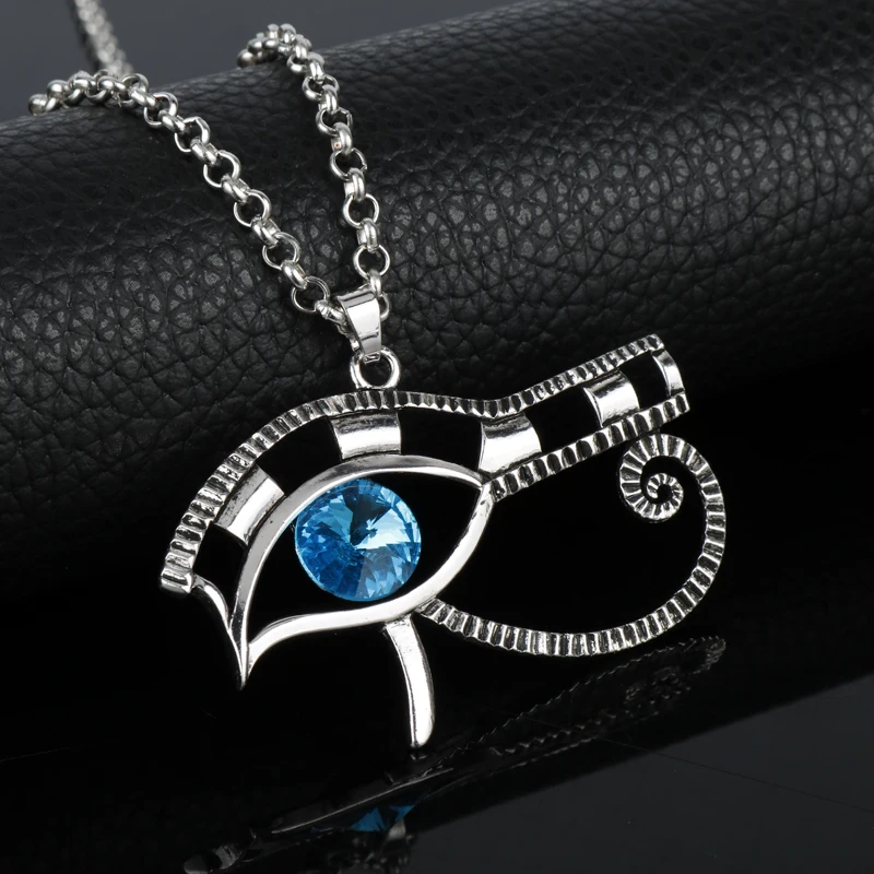 Fashion Eye of Horus Charm Alloy Pendant Necklace Ladies Girl Crystal Zircon Mosaic Pendant Accessories Jewelry Wholesale 
Fashion Eye of Horus Charm Alloy Pendant Necklace Ladies Girl Crystal Zircon Mosaic Pendant Accessories Jewelry Wholesale