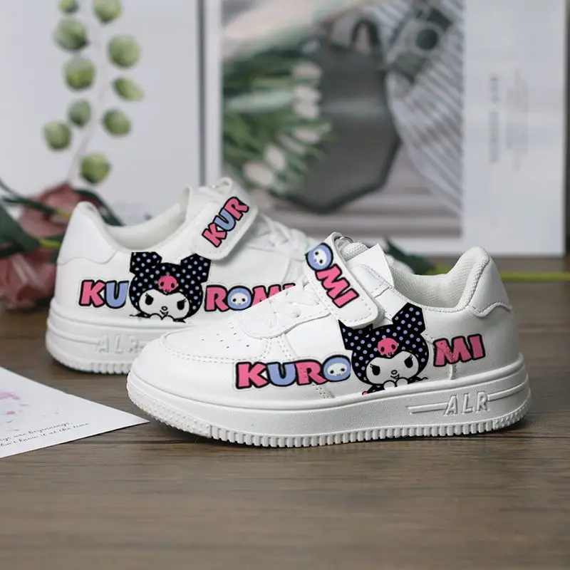 New Kuromi Sanrio Girly Heart Kawaii Anime White Board Shoes Cute Cartoon Boys Girls Sneakers Lovely Toys for Kids
New Kuromi Sanrio Girly Heart Kawaii Anime White Board Shoes Cute Cartoon Boys Girls Sneakers Lovely Toys for Kids