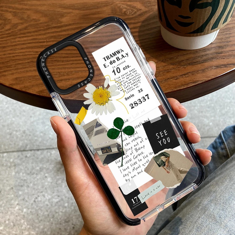 Vintage Text Label Phone Case for iPhone 14ProMax 14Plus 13 12 11 Pro Max Transparent Protection Back Cover Soft Silicone Capas
Vintage Text Label Phone Case for iPhone 14ProMax 14Plus 13 12 11 Pro Max Transparent Protection Back Cover Soft Silicone Capas