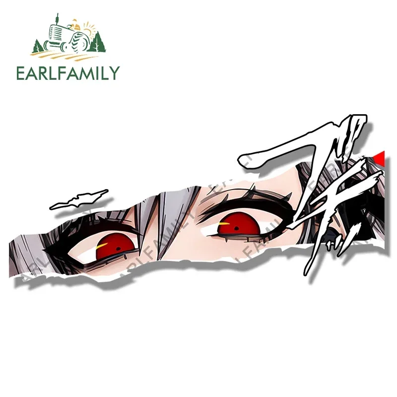 EARLFAMILY 13 см для забавных мультяшных фанатов, автомобильные наклейки с красными глазами, дьявол, детской творческой аниме, декор для автофургона
EARLFAMILY 13 см для забавных мультяшных фанатов, автомобильные наклейки с красными глазами, дьявол, детской творческой аниме, декор для автофургона
