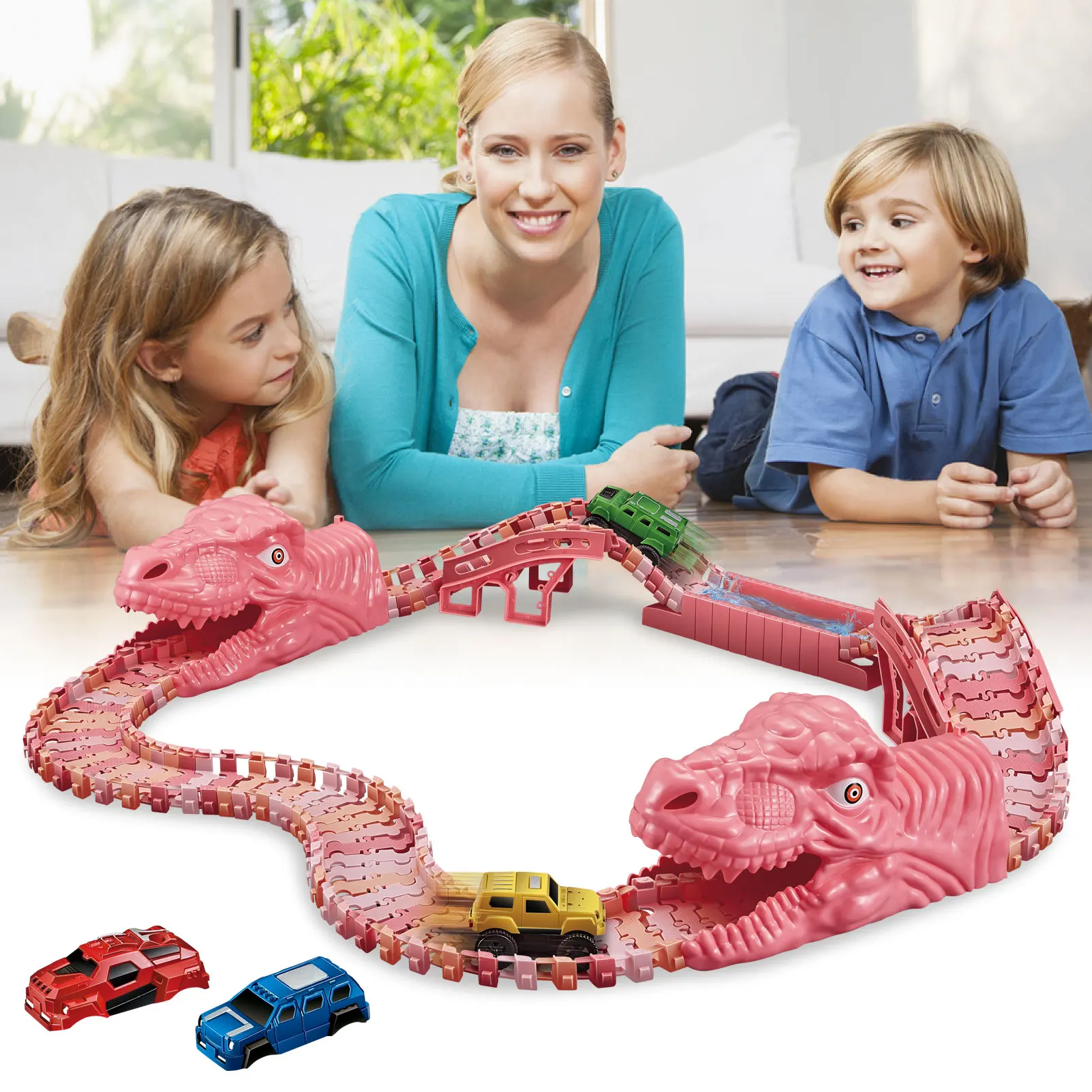 Dinosaur Racing Tracks Rail Car Toys DIY Assembly Bend Flexible Race Track Road Electric Railway Car Toy Gifts for Children
Dinosaur Racing Tracks Rail Car Toys DIY Assembly Bend Flexible Race Track Road Electric Railway Car Toy Gifts for Children