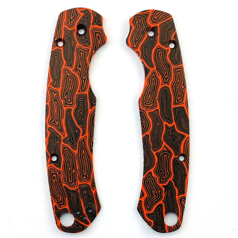 

1 Pair Custom Handle Scales G10 Grips For Spyderco C81 Paramilitary 2 Para 2 PM2