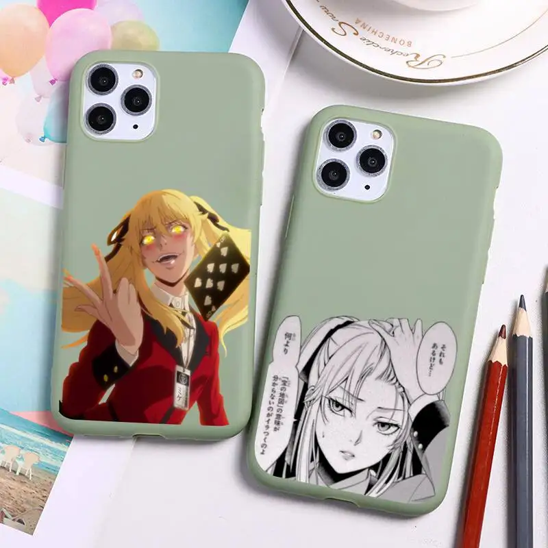 Japanese Anime Kakegurui Jabami Yumeko Phone Case For iphone 13 12 11 Pro Max Mini XS 8 7 6 6S Plus X SE 2020 XR green cover
Japanese Anime Kakegurui Jabami Yumeko Phone Case For iphone 13 12 11 Pro Max Mini XS 8 7 6 6S Plus X SE 2020 XR green cover