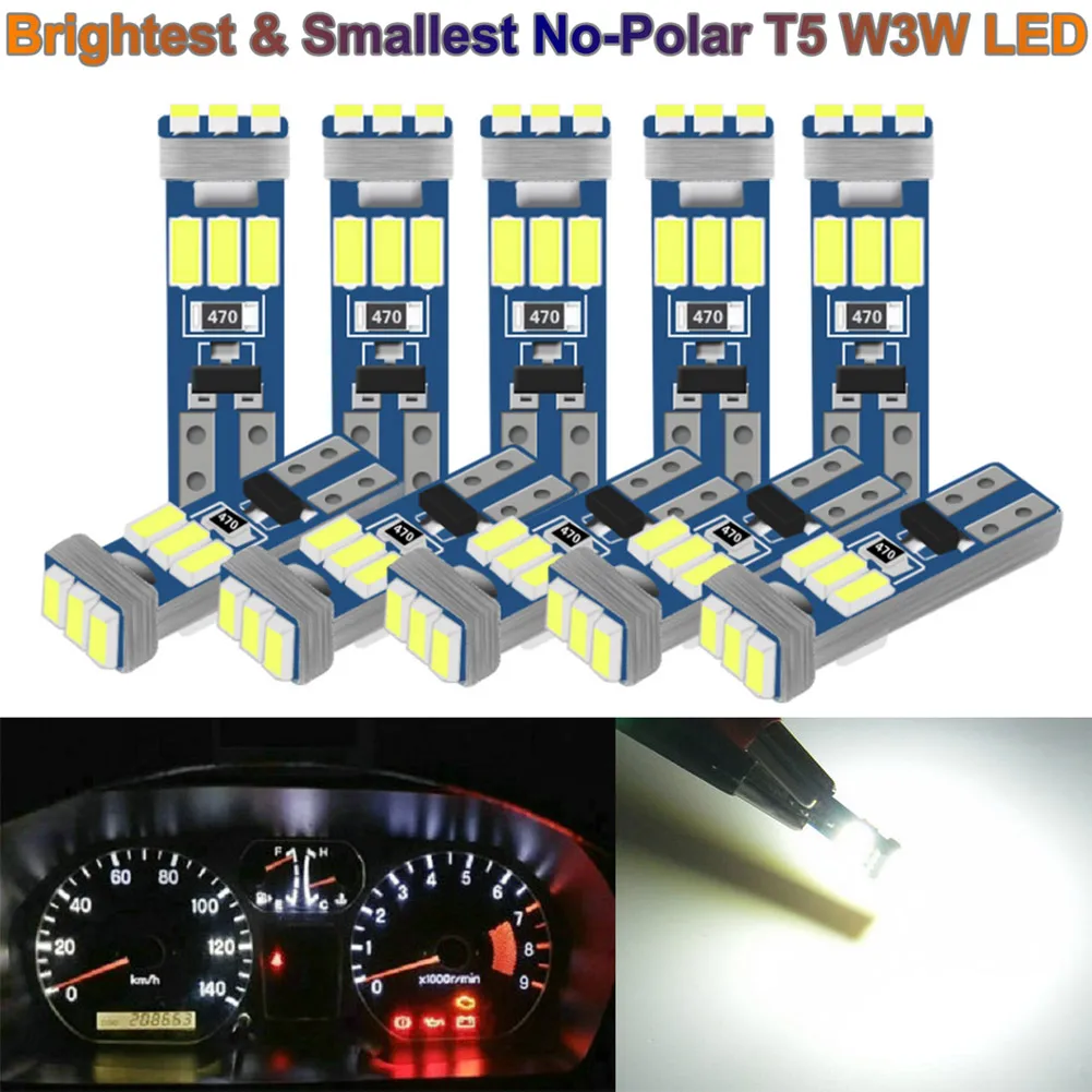1Pc T5 Led Bulb W3W 58 74 286 9LEDs For Air Conditioner Button Light Instrument LED Lights Car Dashboard Warning Indicator Butto
1Pc T5 Led Bulb W3W 58 74 286 9LEDs For Air Conditioner Button Light Instrument LED Lights Car Dashboard Warning Indicator Butto