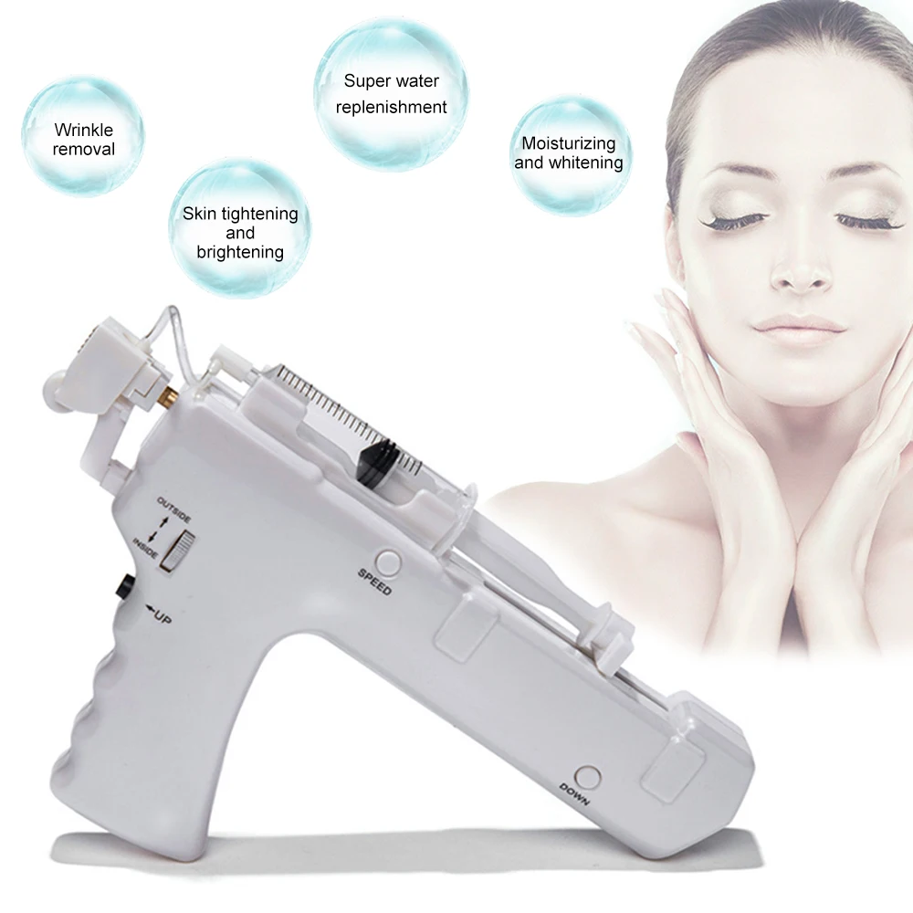 

AOKO Titanium Crystal Injection Gun Beauty Device Skin Rejuvenation No Needle Facial Care Device Mesogun Anti-wrinkle Removal