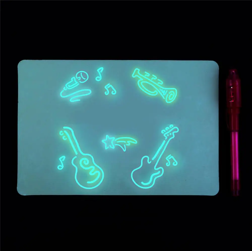 A3/A4/A5 Luminous Drawing Board Graffiti Doodle Drawing Tablet Draw With Light-Fun Fluorescent Pen Educational Toy
A3/A4/A5 Luminous Drawing Board Graffiti Doodle Drawing Tablet Draw With Light-Fun Fluorescent Pen Educational Toy