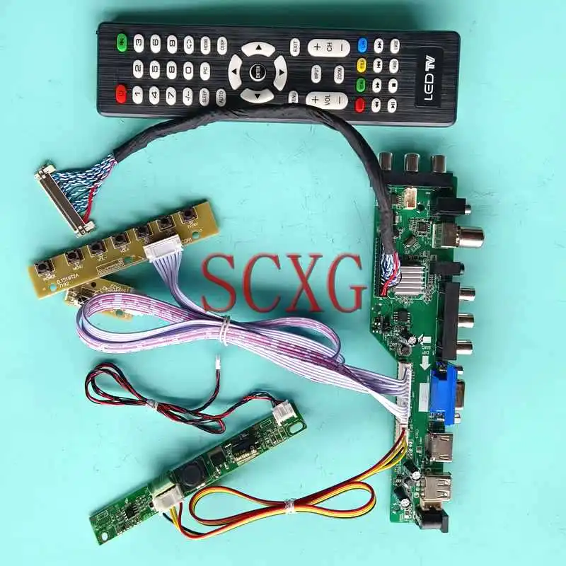 Плата контроллера ЖК-экрана DVB подходит для M170ETN01.1 M170EGE MT170EN01 HDMI-совместим с VGA 17 "LVDS-30Pin 1280*1024 Комплект «сделай сам» USB AV RF
Плата контроллера ЖК-экрана DVB подходит для M170ETN01.1 M170EGE MT170EN01 HDMI-совместим с VGA 17 "LVDS-30Pin 1280*1024 Комплект «сделай сам» USB AV RF