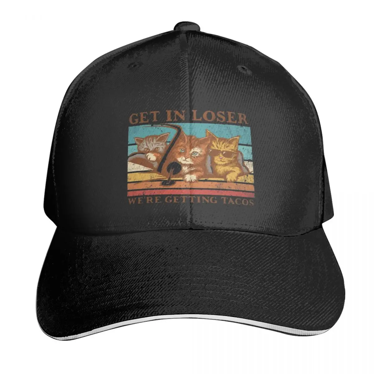 Get In Loser- We're Getting Tacos Casquette, Polyester Cap Cap Personalized Practical Nice Gift
Get In Loser- We're Getting Tacos Casquette, Polyester Cap Cap Personalized Practical Nice Gift