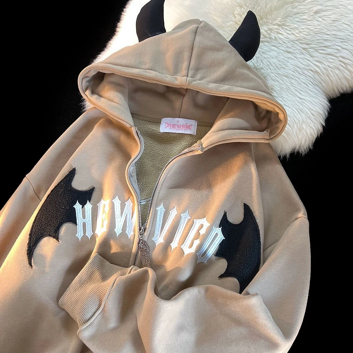 American Imp Embroidery Zipper Hoodie Women's Retro Street Fashion Trend Clown Sweatshirt Lovers Casual Loose Hoodie 2023 New
American Imp Embroidery Zipper Hoodie Women's Retro Street Fashion Trend Clown Sweatshirt Lovers Casual Loose Hoodie 2023 New