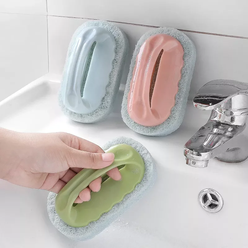 2 in 1 Cleaning Brush Kitchen Pot Descaling Rust Remover Sponge Wall Handle Sponge Bath Rub Bathroom Cleaning Brush Gadget
2 in 1 Cleaning Brush Kitchen Pot Descaling Rust Remover Sponge Wall Handle Sponge Bath Rub Bathroom Cleaning Brush Gadget