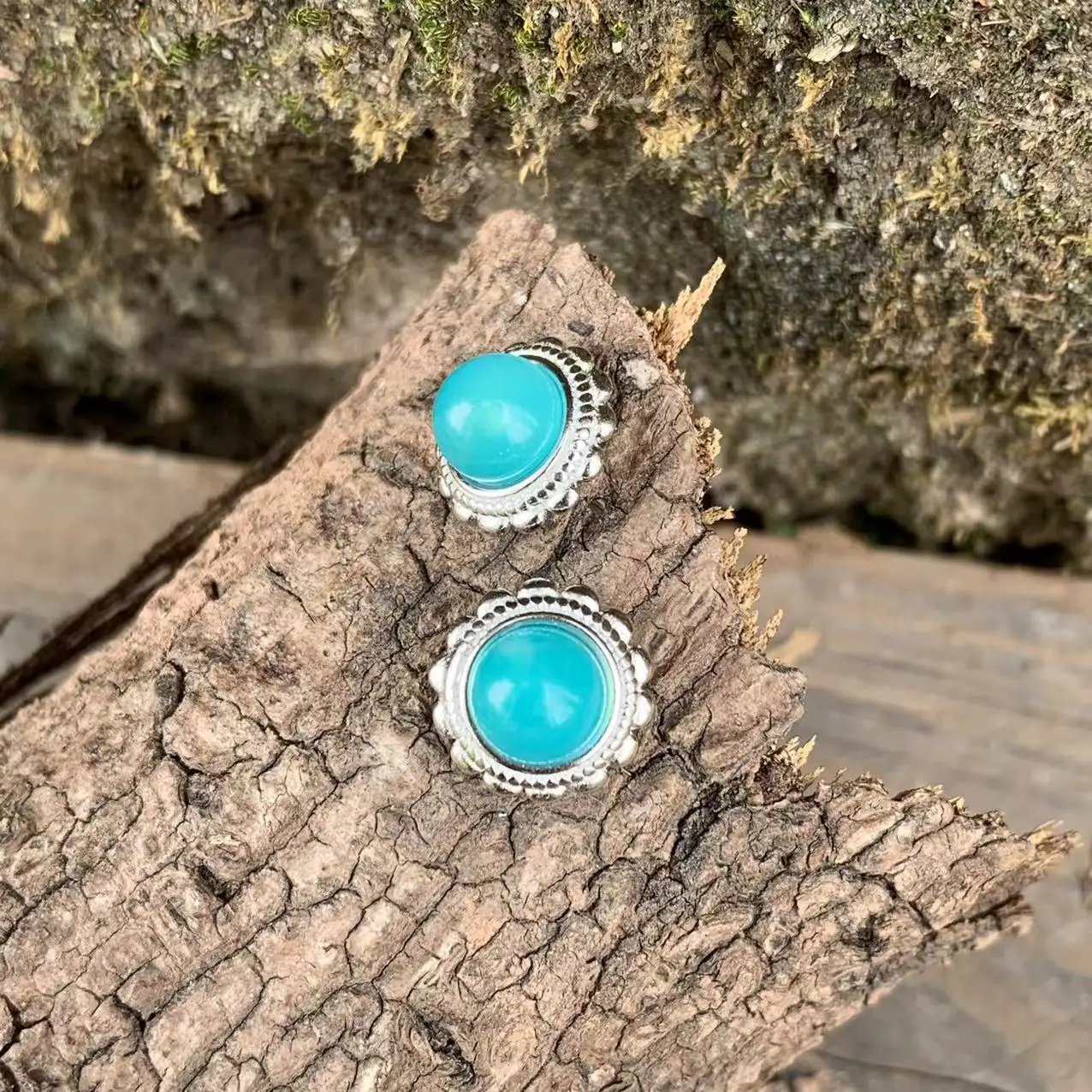 Natural amazonite Stud Earrings For Women Real 925 Sterling Silver Vintage Femme Gift Prevent Allergy Fine Jewelry
Natural amazonite Stud Earrings For Women Real 925 Sterling Silver Vintage Femme Gift Prevent Allergy Fine Jewelry