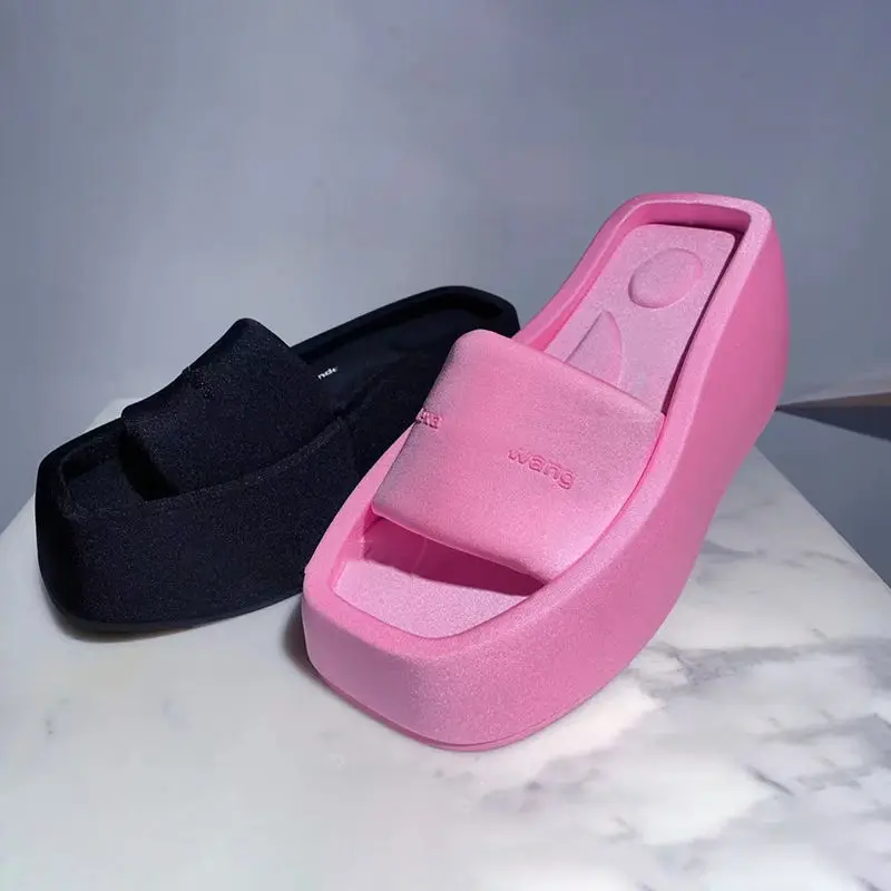 Summer New 2022 Fashion Square Toe Luxury Satin Sandals Women Sexy High Platform Women Slippers Heels Shoes Casual Party Sandals
Summer New 2022 Fashion Square Toe Luxury Satin Sandals Women Sexy High Platform Women Slippers Heels Shoes Casual Party Sandals