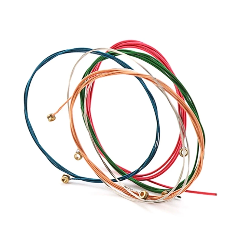 11UE Set of 6 Guitar Strings Replacement Steel Strings Set Acoustic Guitar Strings Classic Folk Electric Guitar Strings Wound
11UE Set of 6 Guitar Strings Replacement Steel Strings Set Acoustic Guitar Strings Classic Folk Electric Guitar Strings Wound