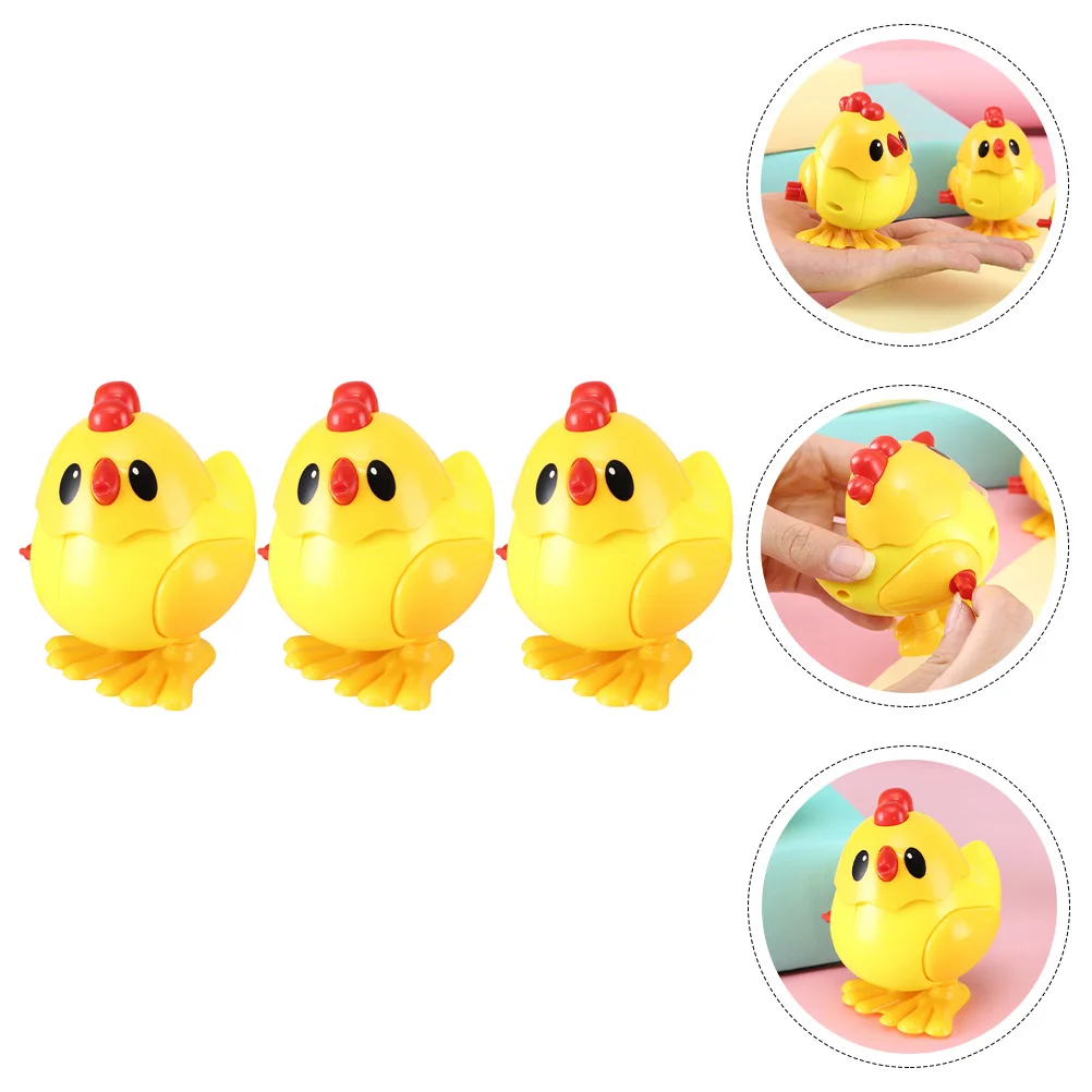 3Pcs Wind Chicken Clockwork Jumping Chicken Figure Ornament Party Supplies Favor Goodie Bag Filler
3Pcs Wind Chicken Clockwork Jumping Chicken Figure Ornament Party Supplies Favor Goodie Bag Filler