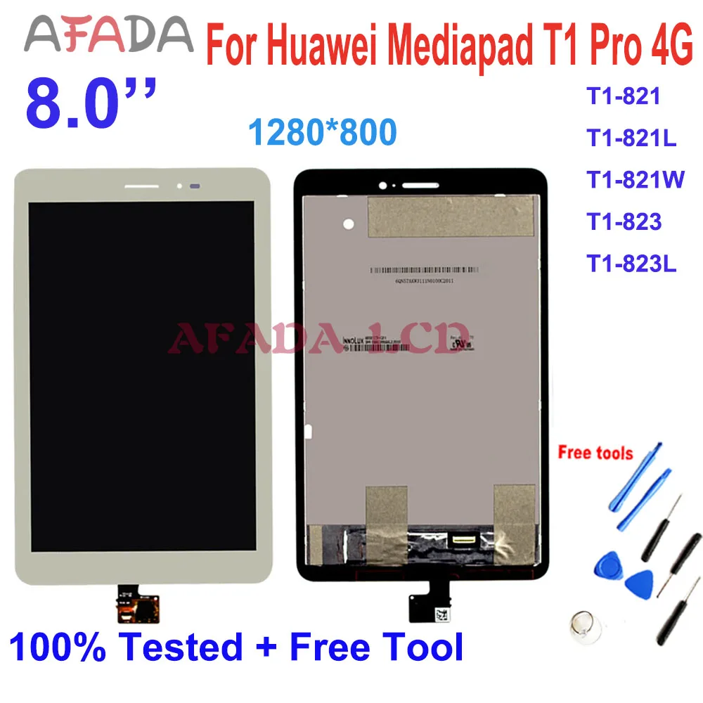 7.0'' For Huawei Mediapad T1 Pro 4G T1-821 T1-821L T1-821W T1-823 T1-823L LCD Touch Screen Digitizer Assembly Replacement
7.0'' For Huawei Mediapad T1 Pro 4G T1-821 T1-821L T1-821W T1-823 T1-823L LCD Touch Screen Digitizer Assembly Replacement