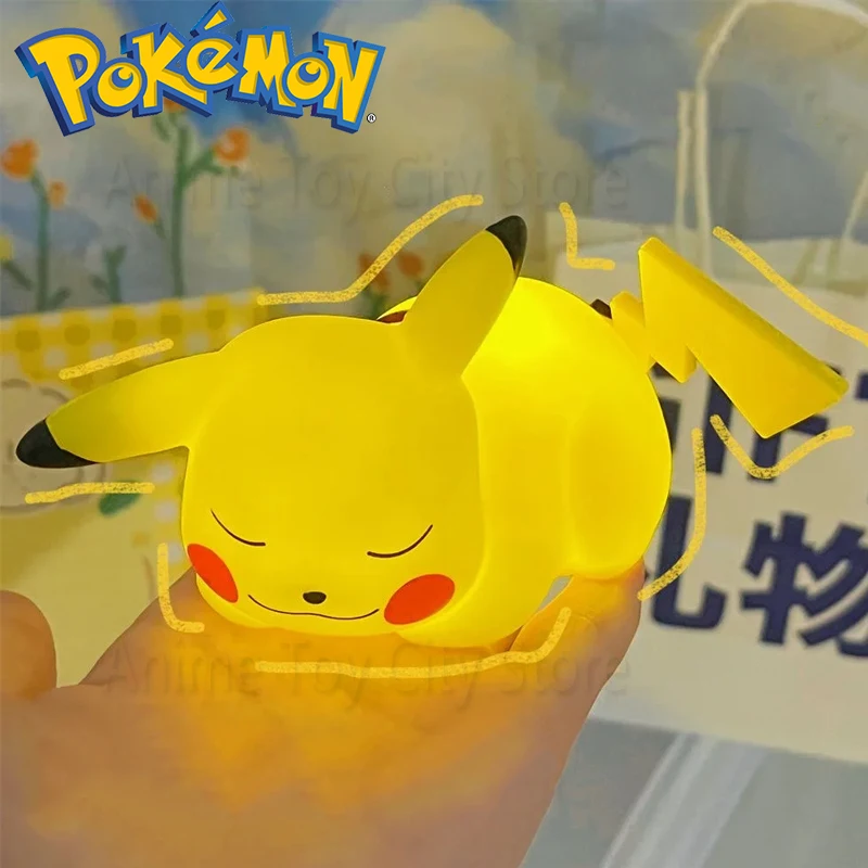 Kawaii Pokemon Mini Night Light Anime Pikachu Ornament Decorate Cute Cartoon Bedroom Lamp Bedside Lights Toys Girls Boys Gift
Kawaii Pokemon Mini Night Light Anime Pikachu Ornament Decorate Cute Cartoon Bedroom Lamp Bedside Lights Toys Girls Boys Gift