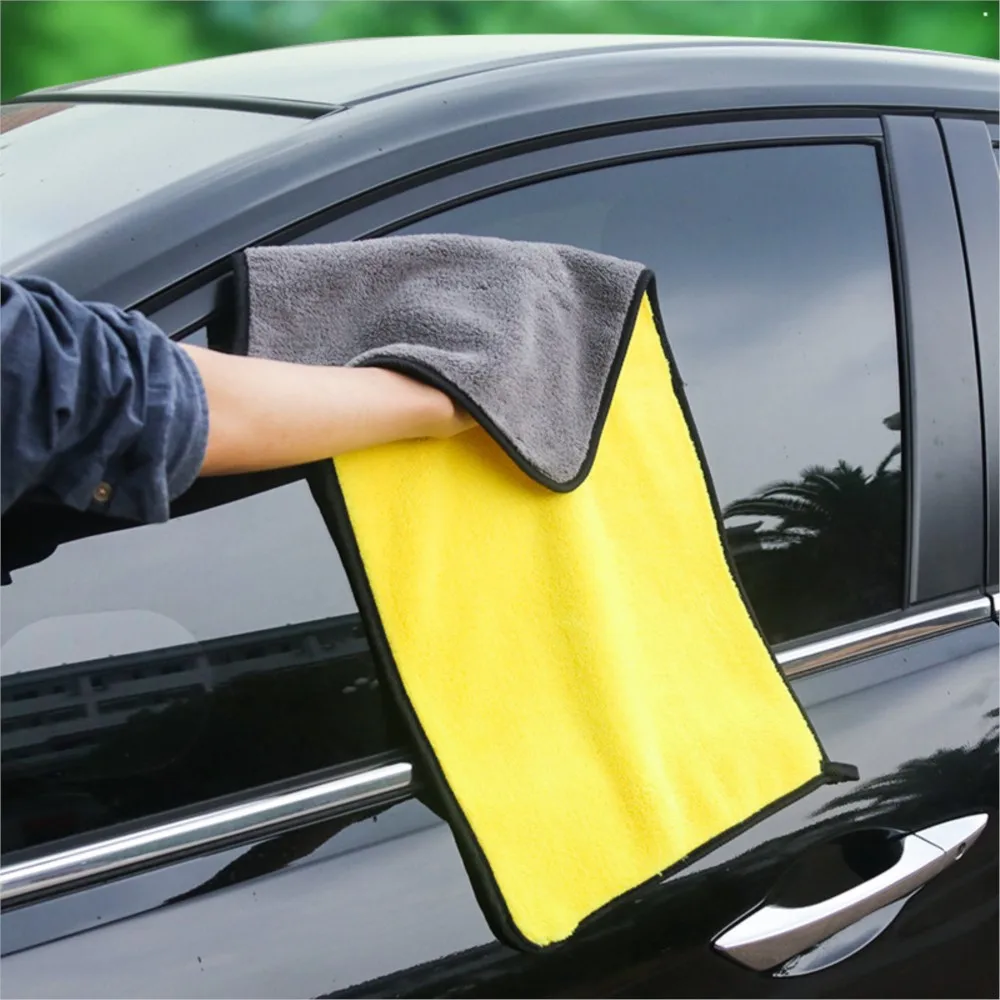 Car Wiping Towel Thickened Absorbent Coral Velvet Two-color Double-sided Coral Velvet Car Wash Towel Car Towel Home Car Dual-use
Car Wiping Towel Thickened Absorbent Coral Velvet Two-color Double-sided Coral Velvet Car Wash Towel Car Towel Home Car Dual-use