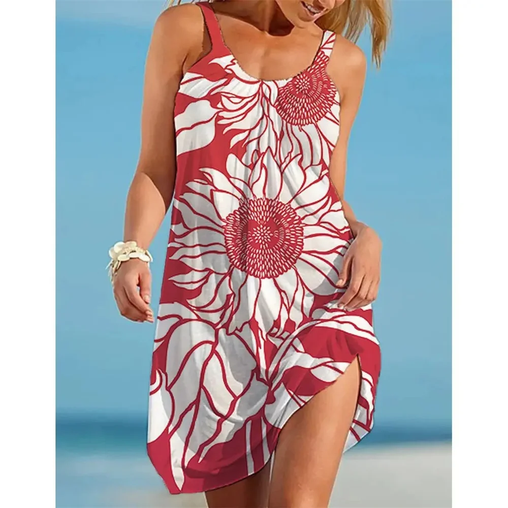 Summer Sexy Beach Dress Portrait Painting 3D Print Vintage Women Dresses Streetwear Boho Female O-Neck Sling Midi Party Dresses
Summer Sexy Beach Dress Portrait Painting 3D Print Vintage Women Dresses Streetwear Boho Female O-Neck Sling Midi Party Dresses