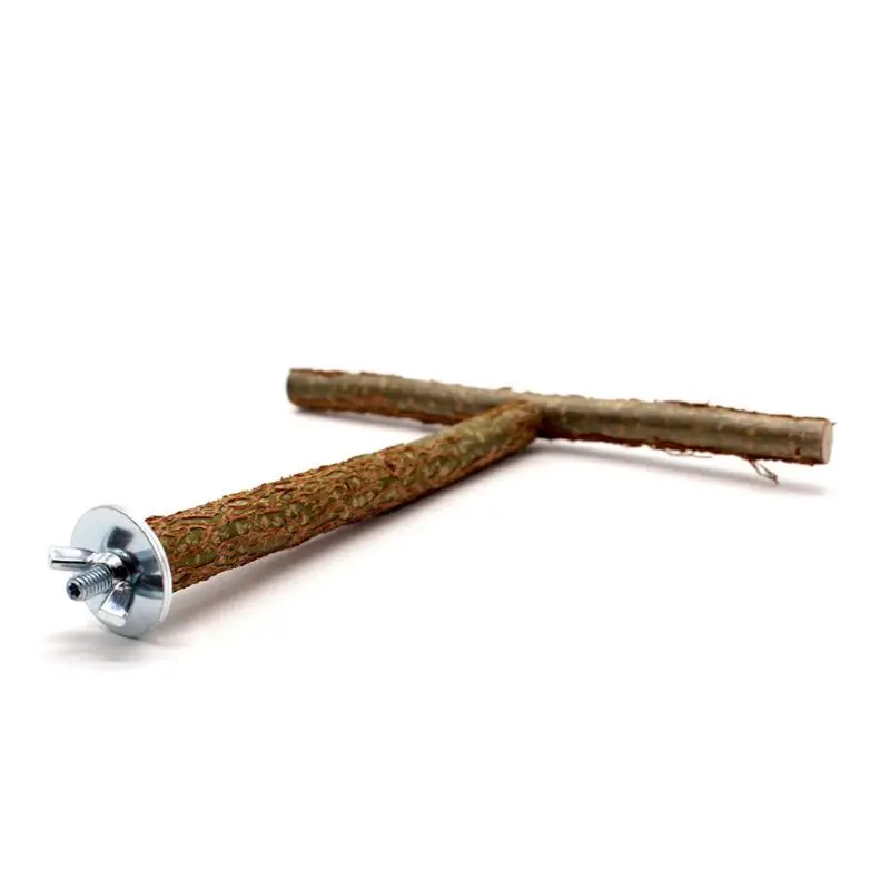 Bird Perch Wooden Stand Natural Wood Stick Standing Climbing Bar Paw Grinding Toy for Birds Cage Accessories for T Shape
Bird Perch Wooden Stand Natural Wood Stick Standing Climbing Bar Paw Grinding Toy for Birds Cage Accessories for T Shape