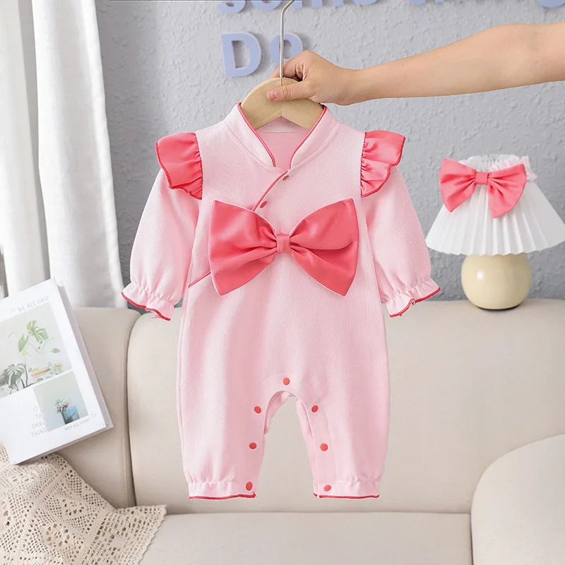 Children's clothing 2022 autumn new baby onesie sweet and cute baby long-sleeved romper
Children's clothing 2022 autumn new baby onesie sweet and cute baby long-sleeved romper