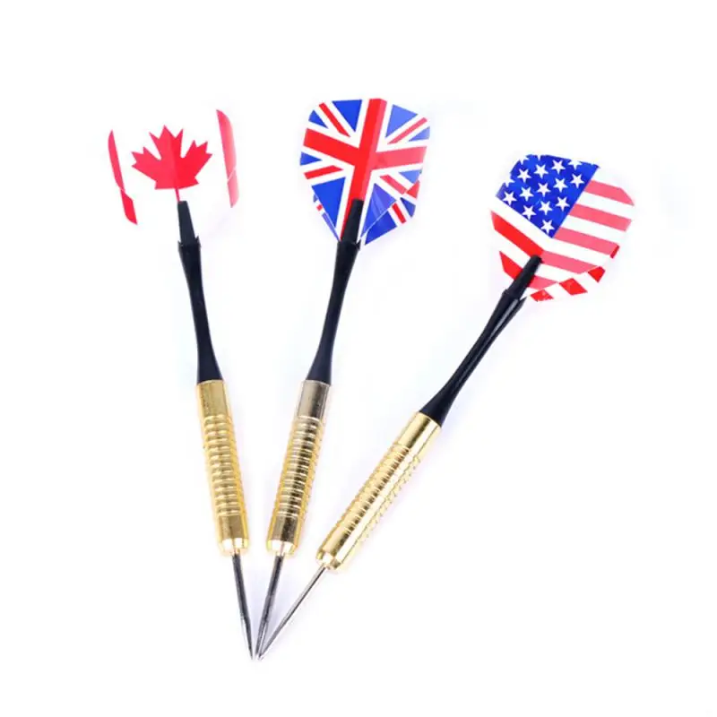 3pcs/set Tungsten Steel Needle Tip Dart Flying Sport Outdoor Indoor Entertainment Dart Universal Game Accessories Random Color
3pcs/set Tungsten Steel Needle Tip Dart Flying Sport Outdoor Indoor Entertainment Dart Universal Game Accessories Random Color