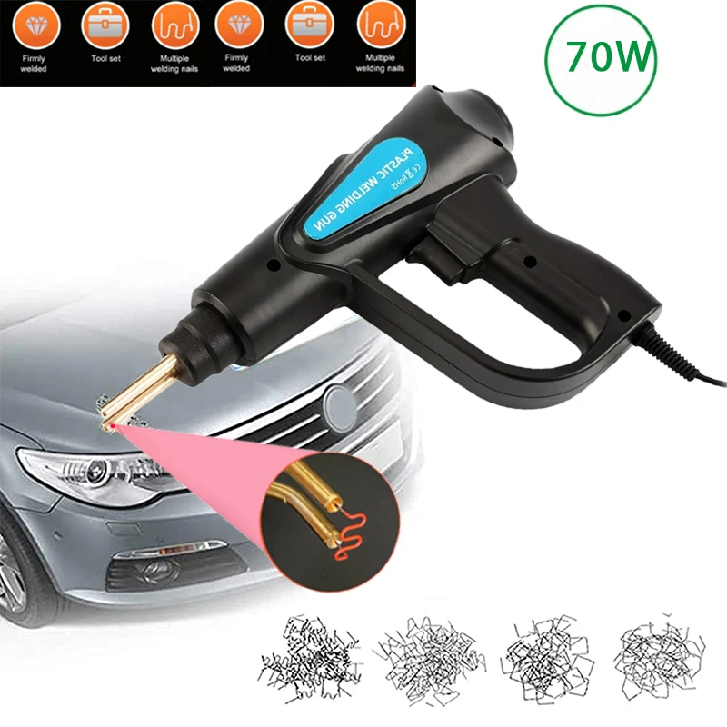 Plastic Welders Welding Equipment PVC Repairing Welding Machine Car Bumper Repairing Stapler Welding Hit Staples Garage Tools
Plastic Welders Welding Equipment PVC Repairing Welding Machine Car Bumper Repairing Stapler Welding Hit Staples Garage Tools