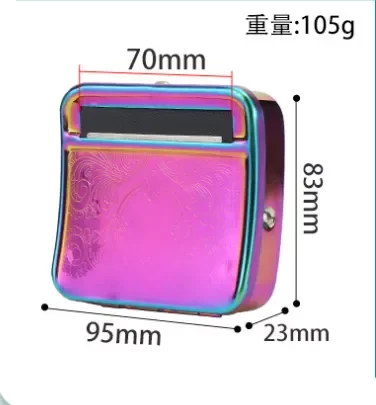 2022 Metal Automatic Cigarette Tobacco Weed Kitchen Smoking Smoke Roller Rolling Machine Box Case Tin
2022 Metal Automatic Cigarette Tobacco Weed Kitchen Smoking Smoke Roller Rolling Machine Box Case Tin