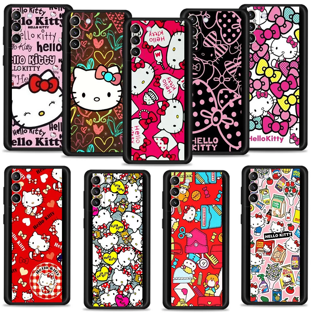 Lovely Hello Kitty Phone Case For Samsung Galaxy S22 S21 S20 10 Plus S10 S8 S9 S10e Ultra FE Soft Silicone Cover
Lovely Hello Kitty Phone Case For Samsung Galaxy S22 S21 S20 10 Plus S10 S8 S9 S10e Ultra FE Soft Silicone Cover