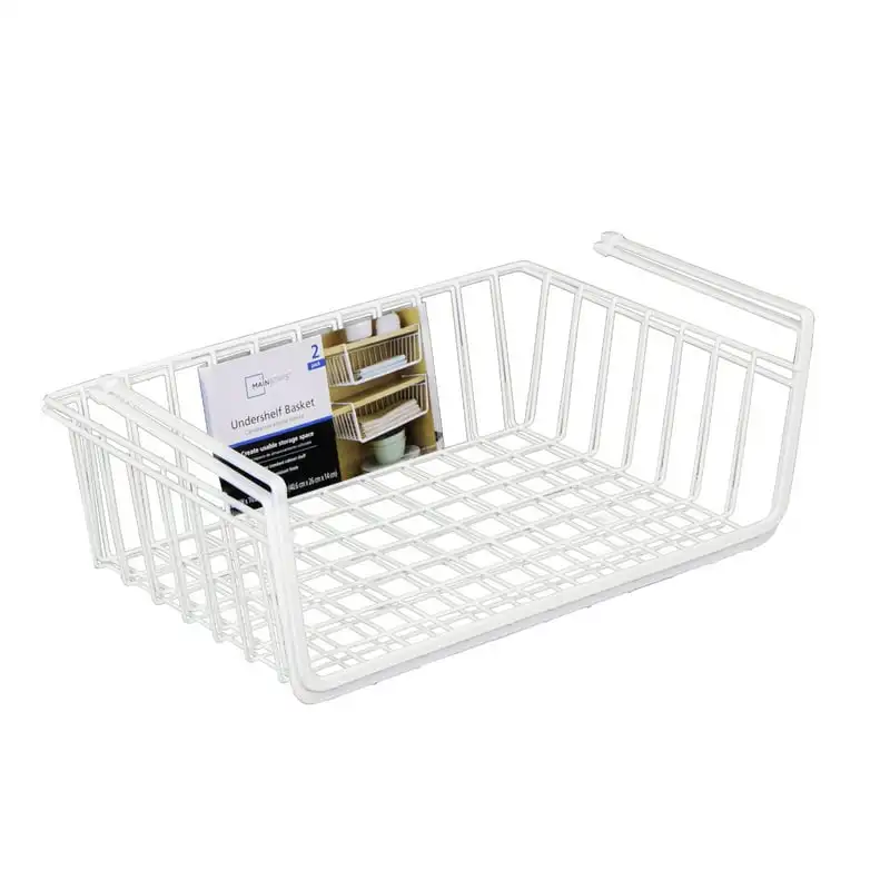 Wire Under Cabinet Baskets - 2 Count - Measures 16x10.25x5.5 in Cable management Overhead cord v awg wire -uic Solar panel Heat
Wire Under Cabinet Baskets - 2 Count - Measures 16x10.25x5.5 in Cable management Overhead cord v awg wire -uic Solar panel Heat