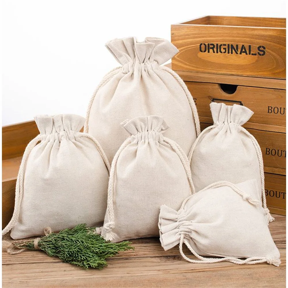 1PC Cotton Drawstring Bag Reusable Burlap Pouch Linen Cotton Perfume Candy Grocery Fruit Vegetable WelddingBag 10/15/20/25/32cm
1PC Cotton Drawstring Bag Reusable Burlap Pouch Linen Cotton Perfume Candy Grocery Fruit Vegetable WelddingBag 10/15/20/25/32cm