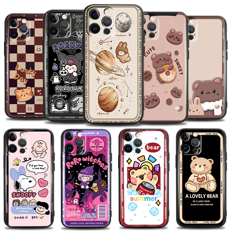 Fashion Cute Cartoon Bear For Apple iPhone 13 12 11 Pro Mini X XR XS Max SE 6 6S 7 8 Plus Phone Case TPU Back Funda Soft Coque
Fashion Cute Cartoon Bear For Apple iPhone 13 12 11 Pro Mini X XR XS Max SE 6 6S 7 8 Plus Phone Case TPU Back Funda Soft Coque