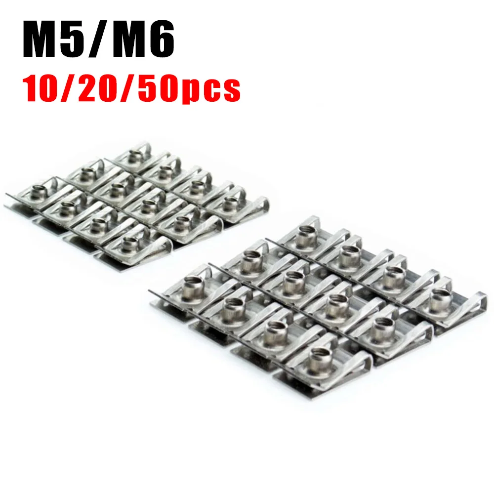 10/20/50*Universal Car M5 M6 U Nut Panel Parts Speed Tool U Spring Clips Fairing Replacement Chimney Clip Auto Internal Parts
10/20/50*Universal Car M5 M6 U Nut Panel Parts Speed Tool U Spring Clips Fairing Replacement Chimney Clip Auto Internal Parts