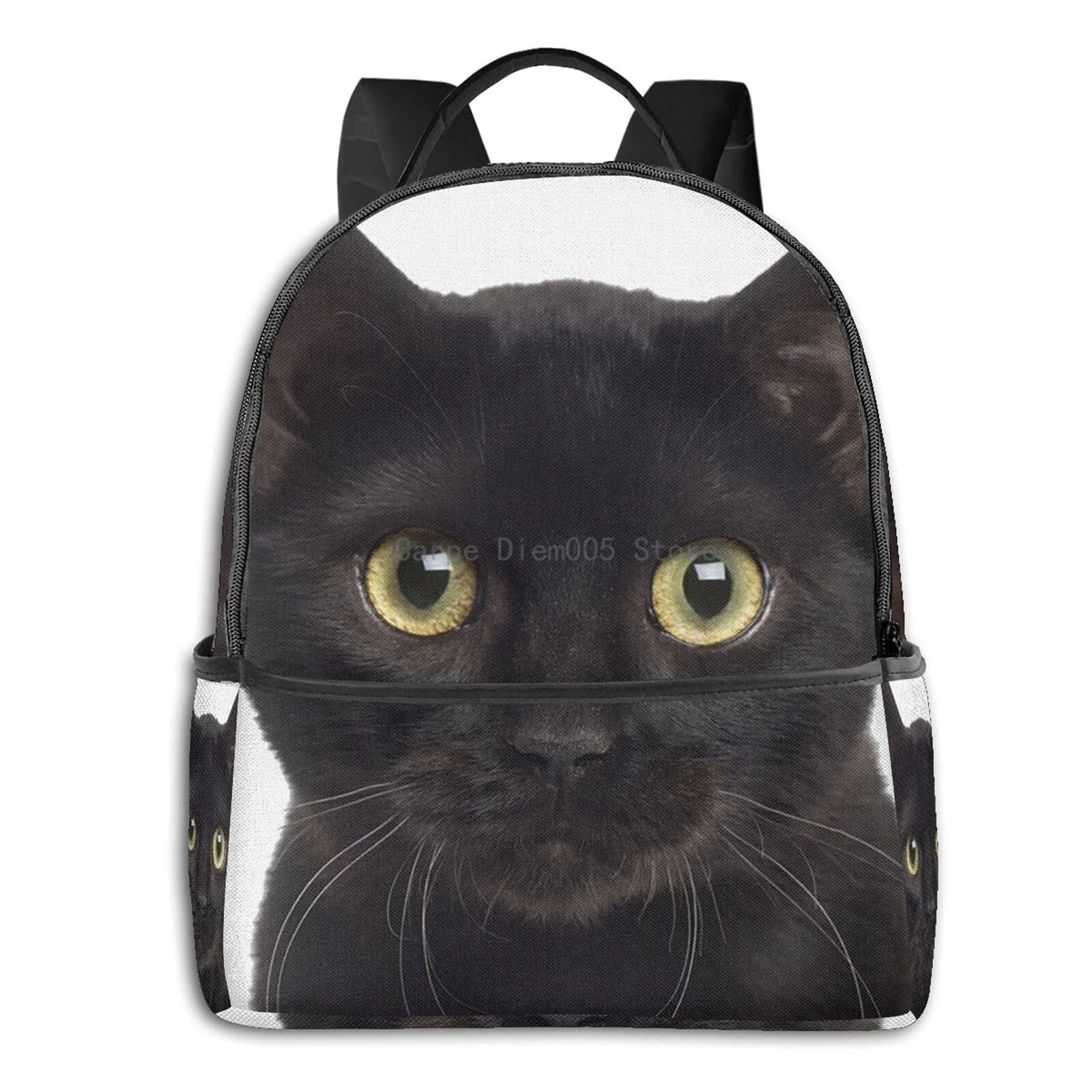 Black Cute Cat Printed Multifunctional Men'S And Women'S Backpacks, Business And Travel Laptop Backpacks, School Bags
Black Cute Cat Printed Multifunctional Men'S And Women'S Backpacks, Business And Travel Laptop Backpacks, School Bags