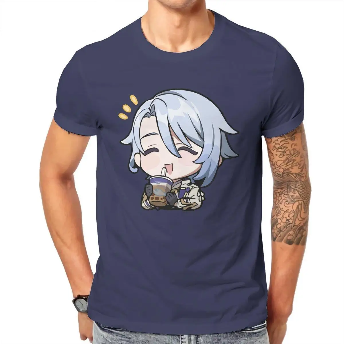 Kawaii Kamisato Ayato Men T Shirts Genshin Impact Anime Casual Tees Short Sleeve T-Shirts Pure Cotton Gift Idea Clothing
Kawaii Kamisato Ayato Men T Shirts Genshin Impact Anime Casual Tees Short Sleeve T-Shirts Pure Cotton Gift Idea Clothing