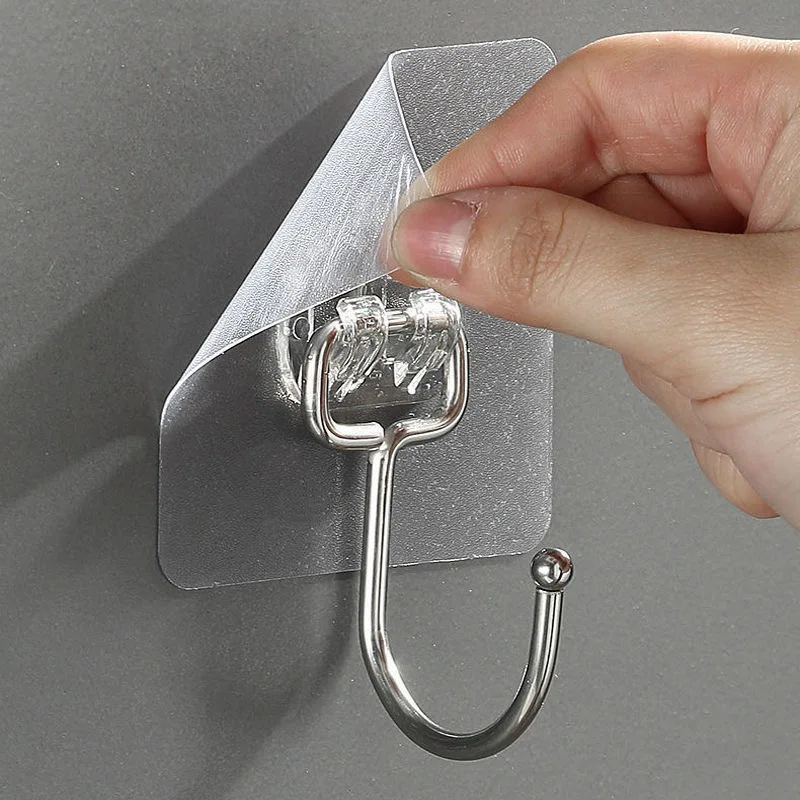 5Pcs Large Adhesive Hooks Waterproof and Rustproof Wall Hooks for Hanging Heavy Duty Metal Towel and Coats Hooks
5Pcs Large Adhesive Hooks Waterproof and Rustproof Wall Hooks for Hanging Heavy Duty Metal Towel and Coats Hooks