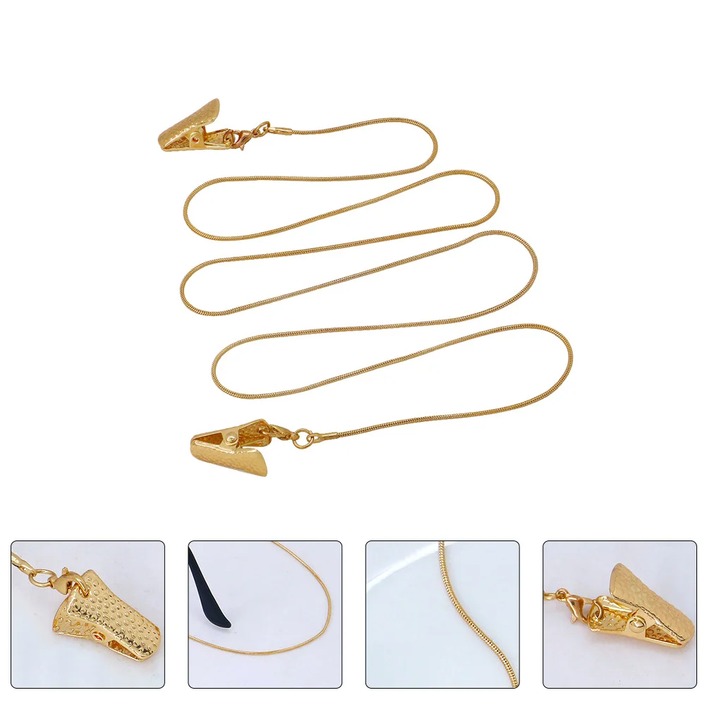 Glasses Chain Mask Hanging Strap Face Mask Cord Rope Copper Eyewear Chain
Glasses Chain Mask Hanging Strap Face Mask Cord Rope Copper Eyewear Chain