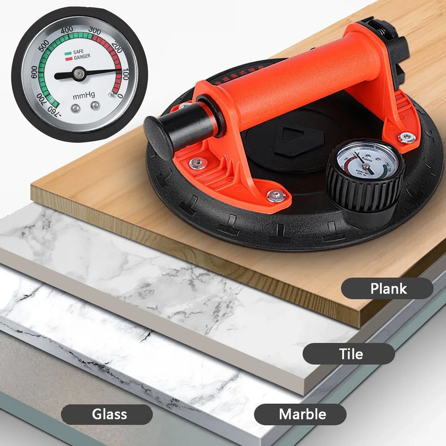 Вакуумный стеклоподъемник для плитки, гранита, 250 дюйма 
Вакуумный стеклоподъемник для плитки, гранита, 250 дюйма