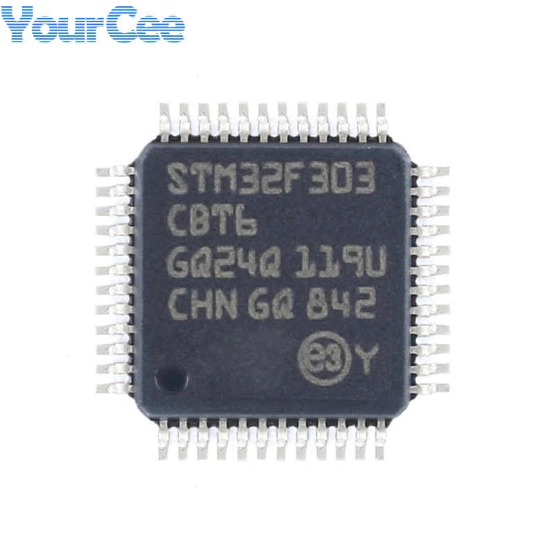 Микроконтроллер STM32F303CBT6, флэш-память 32 КБ, 32 КБ, 32 КБ, 32 f303cbt6 LQFP48 IC чип
Микроконтроллер STM32F303CBT6, флэш-память 32 КБ, 32 КБ, 32 КБ, 32 f303cbt6 LQFP48 IC чип