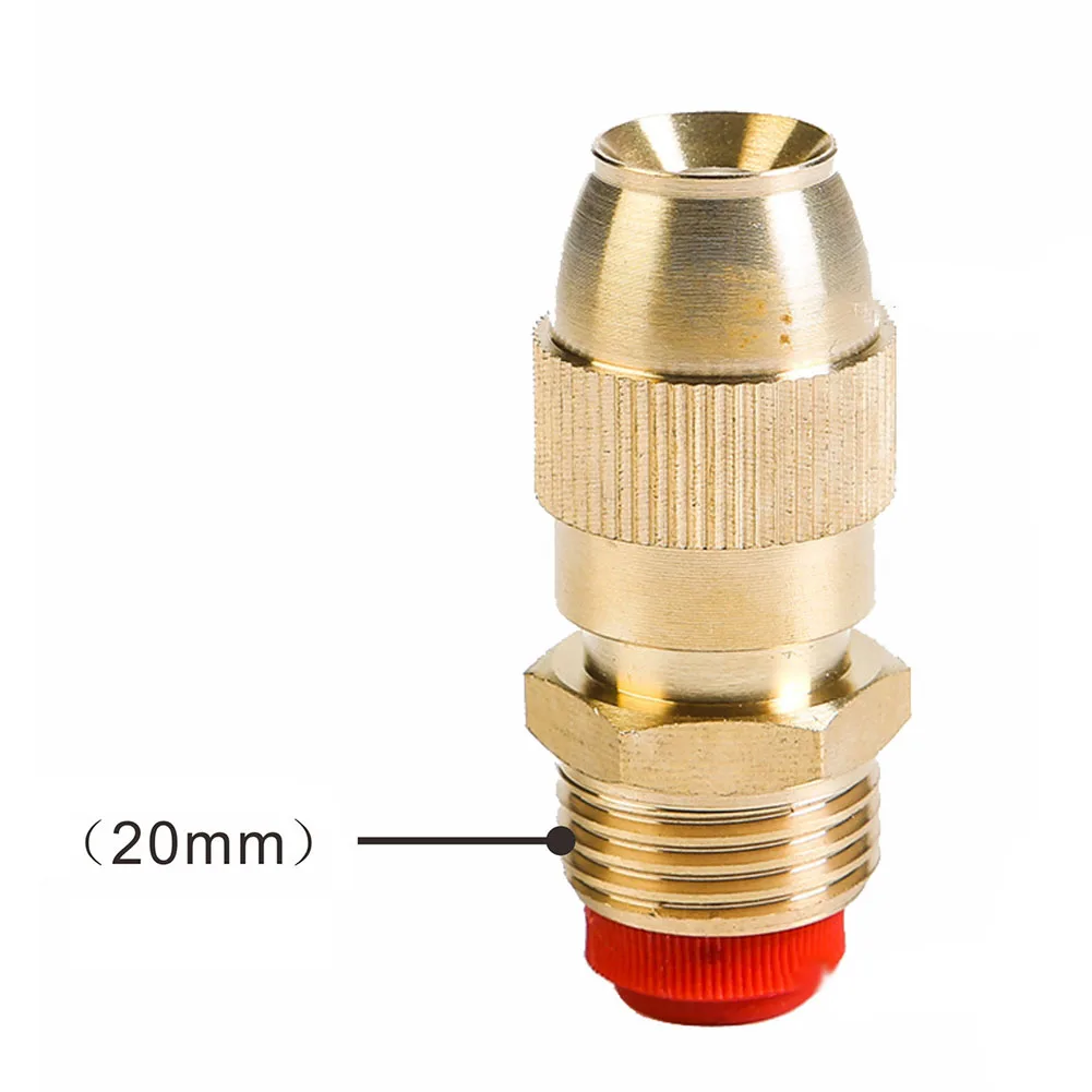 1pcs Brass Misting Water Nozzles 54mm Garden Hose Watering Nozzle Bullet Green Spray For Sprinkler Irrigation Patio Cooling
1pcs Brass Misting Water Nozzles 54mm Garden Hose Watering Nozzle Bullet Green Spray For Sprinkler Irrigation Patio Cooling