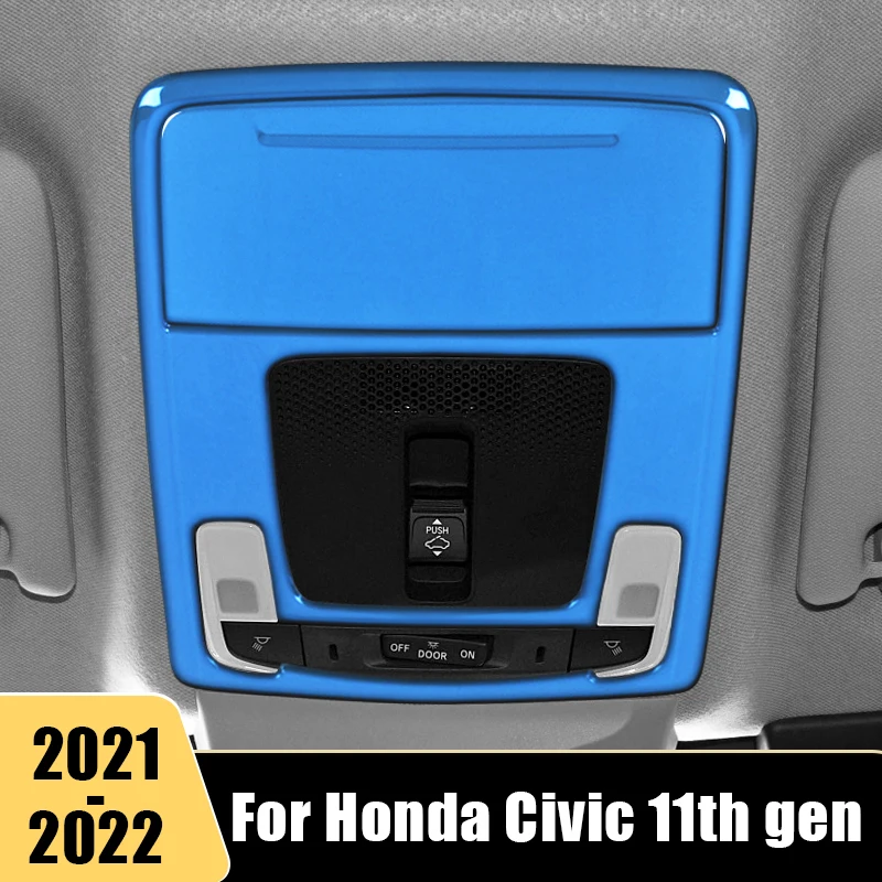 For Honda Civic 11th Gen 2021 2022 Stainless Steel Car Front Reading Light Cover Interior Decoration Auto Styling Accessories
For Honda Civic 11th Gen 2021 2022 Stainless Steel Car Front Reading Light Cover Interior Decoration Auto Styling Accessories