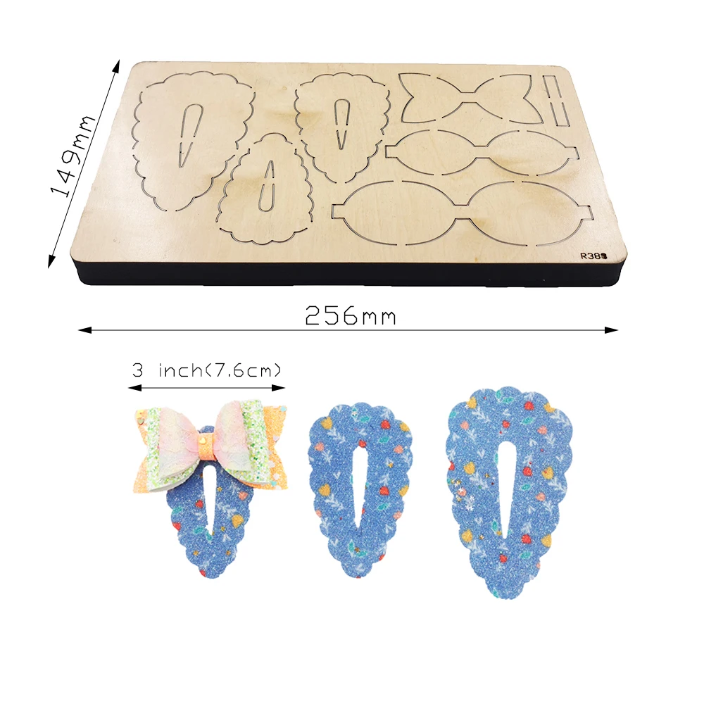 Bow Hairpin New Wooden Cutting Dies Scrapbooking DIY Suitable For Common Die Cutting Machines On The Market /R388
Bow Hairpin New Wooden Cutting Dies Scrapbooking DIY Suitable For Common Die Cutting Machines On The Market /R388